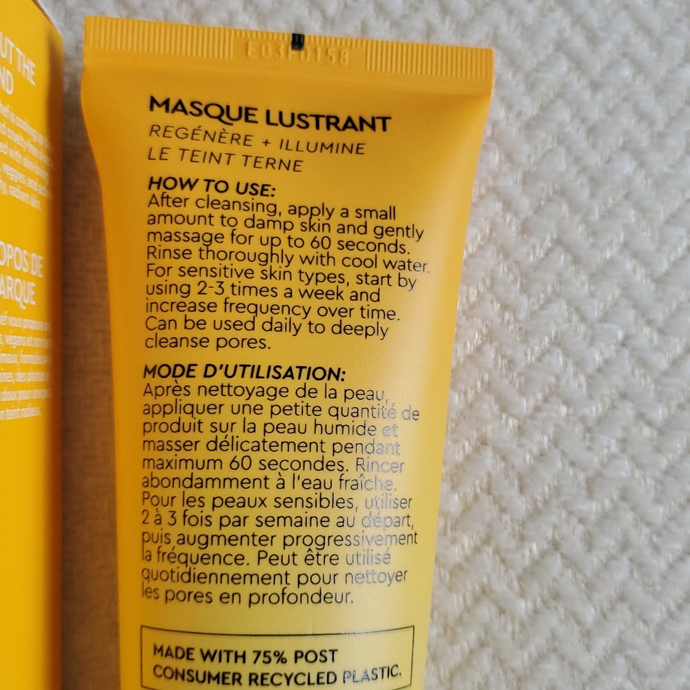 Sweet Chef Ginger + Vitamin C Powershot Polishing Mask - Picture 2 of 7